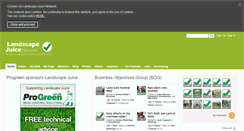 Desktop Screenshot of landscapejuicenetwork.com